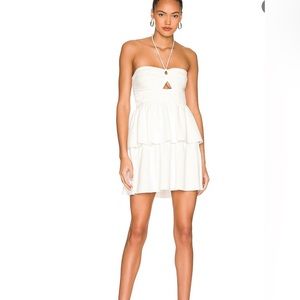 Amanda Uprichard white dress NEVER WORN size XS